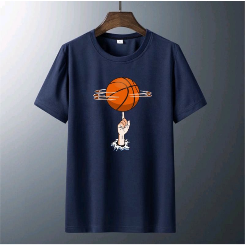 kaos pria basketball freestyle baju lengan pendek kaos distro unisex kaos murah pria