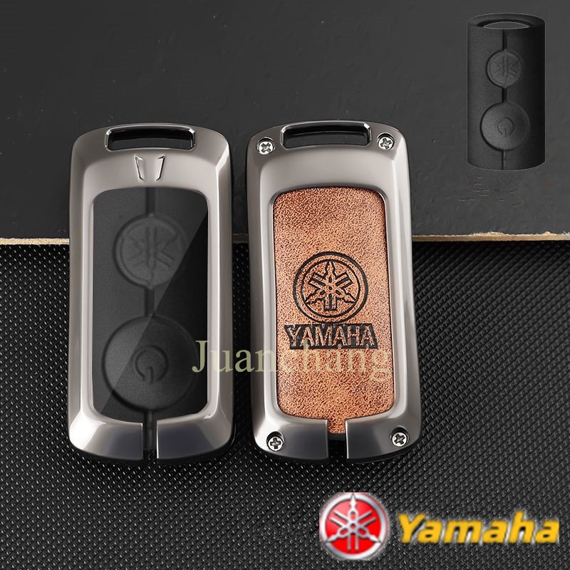 Case Kunci Remote Bahan Metal Transparan Untuk Yamaha Fazzio Yamaha NVX NVX155 XMAX 250 300 400 XMAX300 QBIX AEROX JAUNS 2018 2019 2020