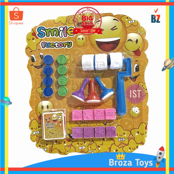 

Mainan Anak Stempel Stamp Roll Set Smile Factory