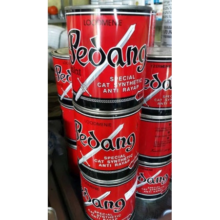 Lood Meni/ Cat Dasar kayu/ Cap Pedang