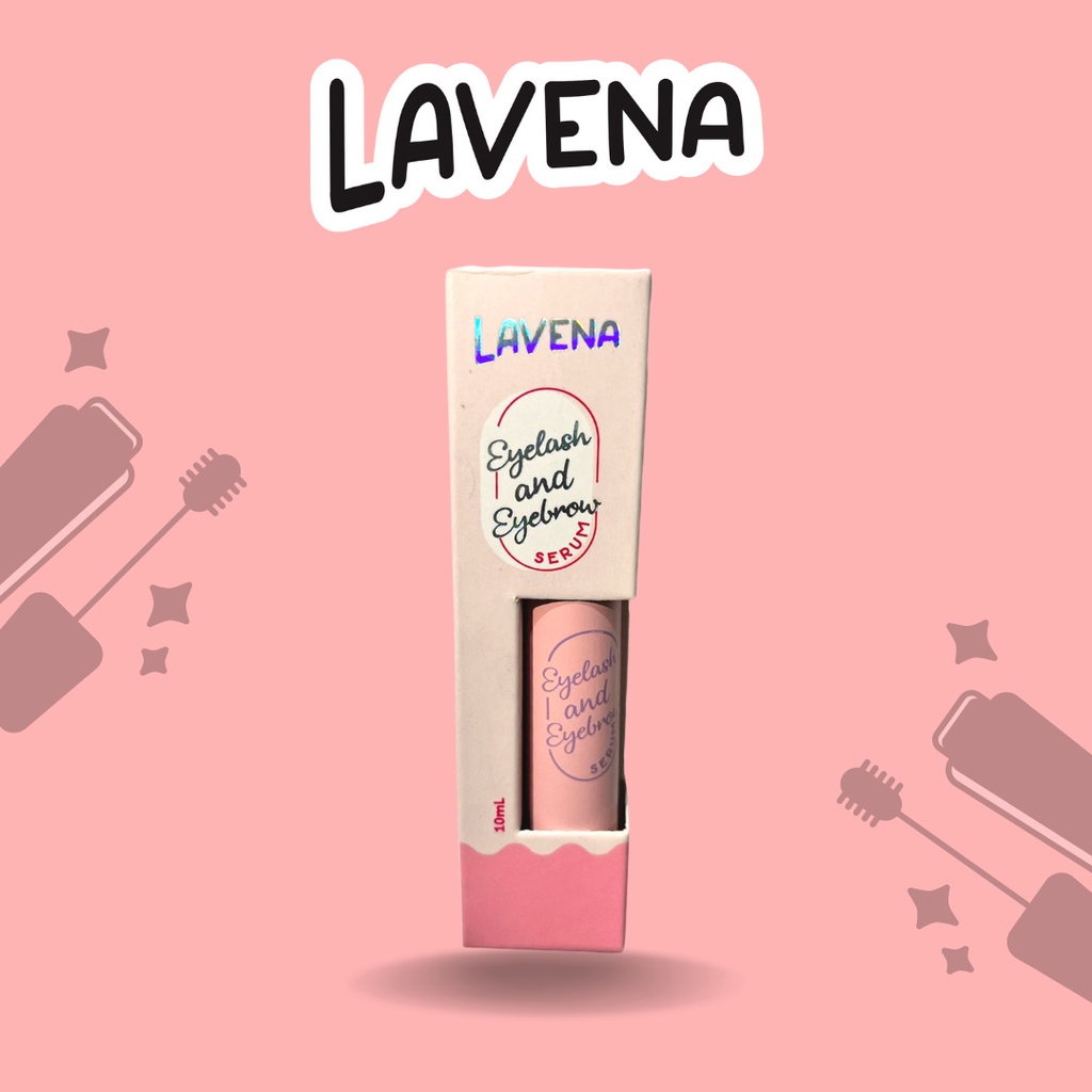 new LAVENA EYELASH &amp; EYEBROW SERUM - LAVENA SERUM BULU MATA DAN ALIS 10ML BPOM