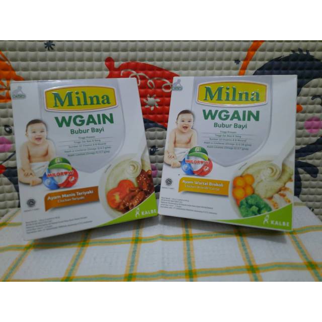 Bubur MILNA WGAIN 8+