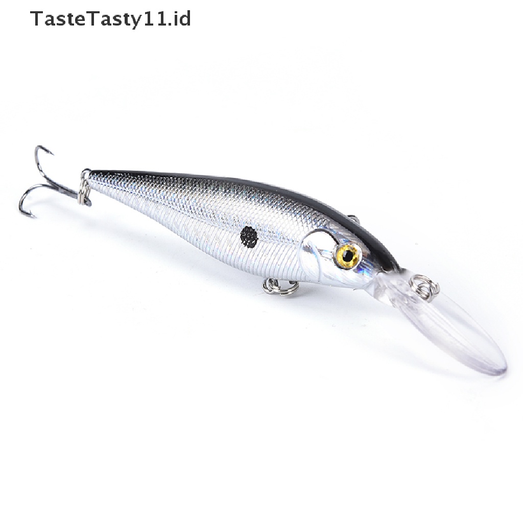 Tastetasty 1pc Umpan Pancing Ikan minnow Bahan Plastik Keras 11cm 10.5g 9#