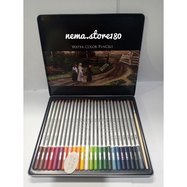 

DELI WATER COLOUR PENSIL WARNA 24 WARNA NO.6521