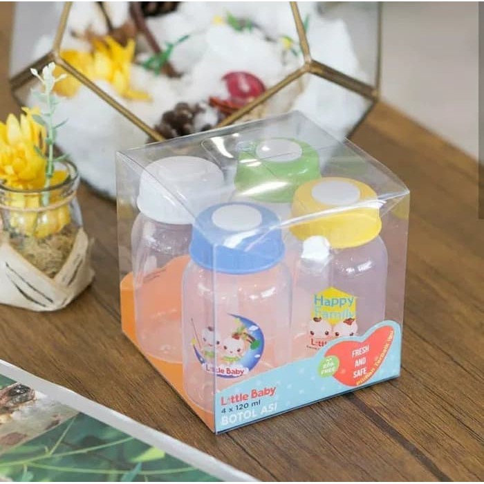 Little Baby Botol ASI Plastik 120ml BPA Free Murah