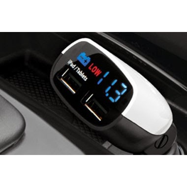 Car Charger Mobil   Real Time Voltage