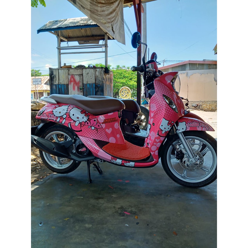 Jual Decal Stiker Yamaha Fino Grande 125 Full Body Hello Kitty Indonesia Shopee Indonesia Jual Decal Stiker Yamaha Fino Grande 125 Full Body Hello Kitty Indonesia Shopee Indonesia