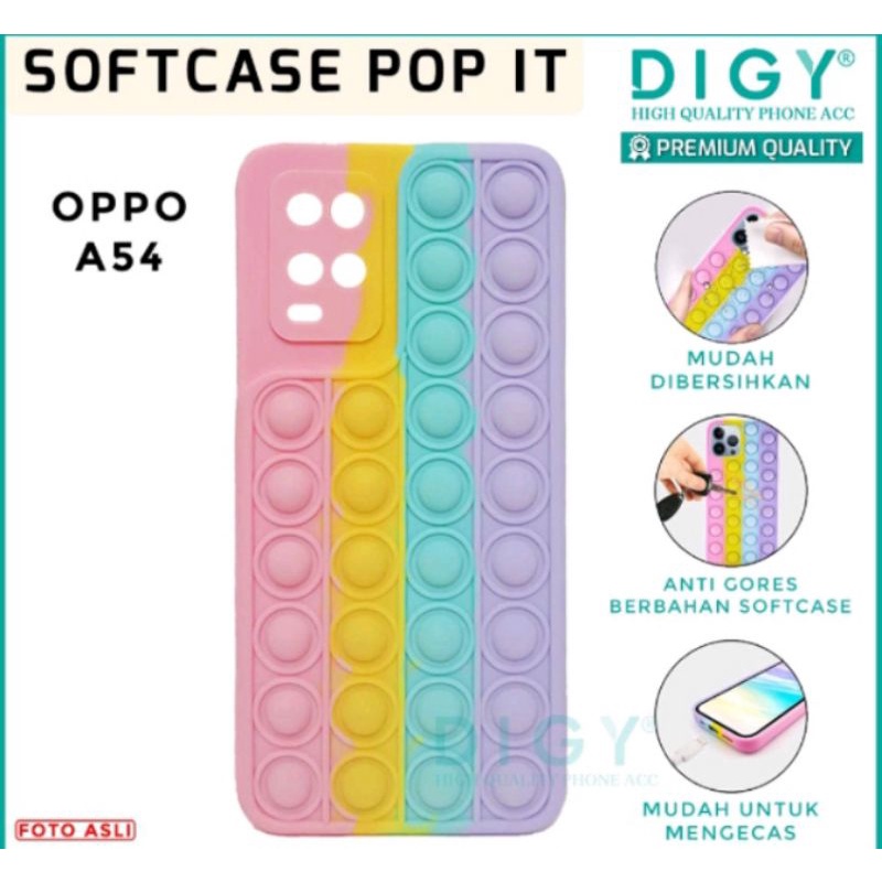 Case POP IT OPPO A54 4g SoftCase POP IT 3D Polos