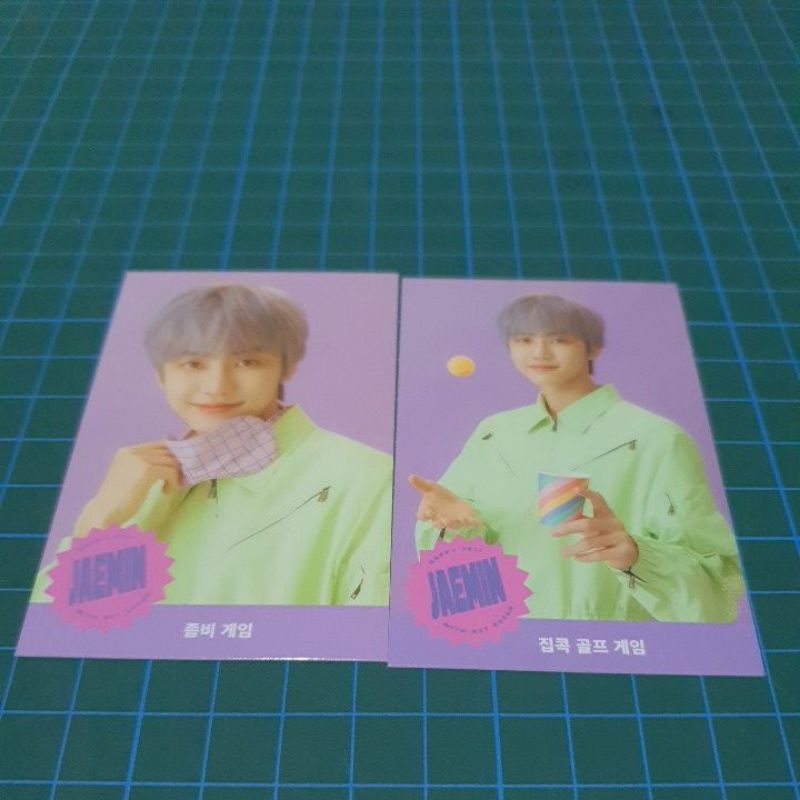 PC Photocard Game Card OFFICIAL SET Jaemin NCT Dream SG21 Season Greeting 2021