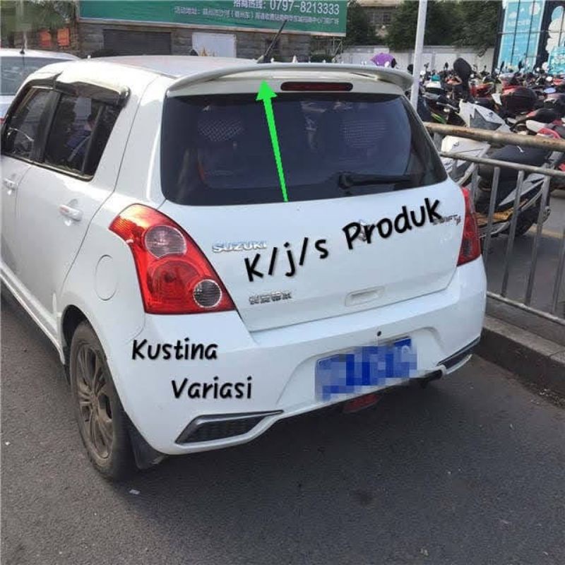 spoiler suzuki swift 2005-2012