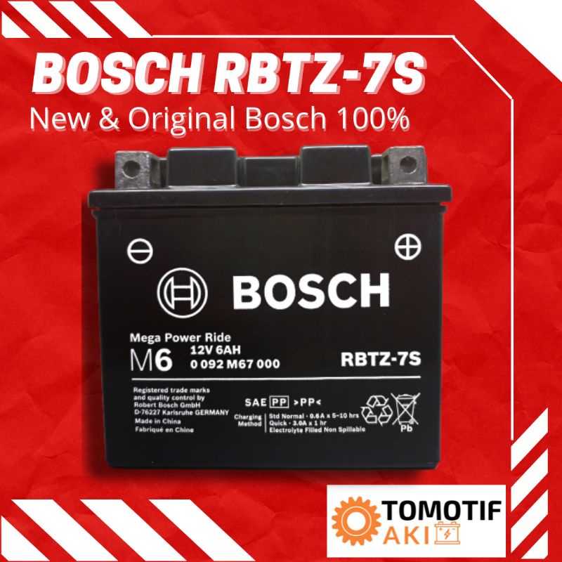 RBTZ7S RBTZ-7S RBTZ 7S YTZ7V GTZ7V MBTZ7S Aki Bosch Kering Motor Vespa Honda Suzuki Kawasaki