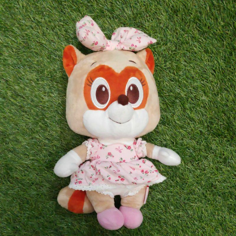 Boneka Tupai Lorry Kostum cewek Original Lotte World Adventure Korea - hadiah ulang tahun