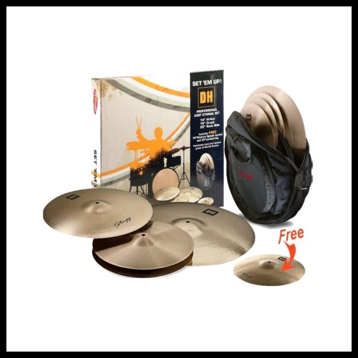 Stagg Cymbal Dh-Set B, Dh Brilliant Series