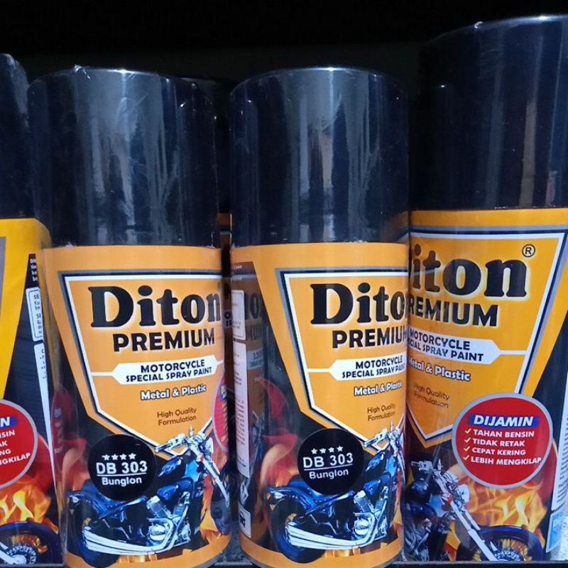 Pilok Cat Diton Premium Bunglon 303 DB 303 Biru 300ml Cat Semprot Tahan Bensin Pylok Cepat Kering