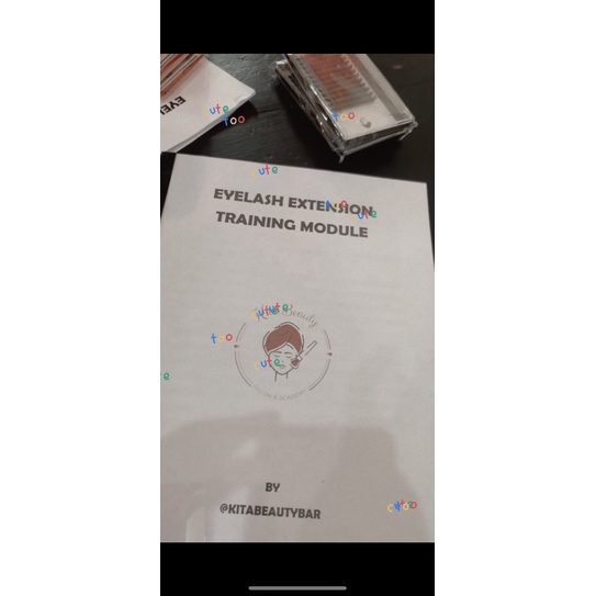 

Modul Kursus Eyelash Extension/Nailart/Sulam Alis/Sulam Bibir/BB Glow