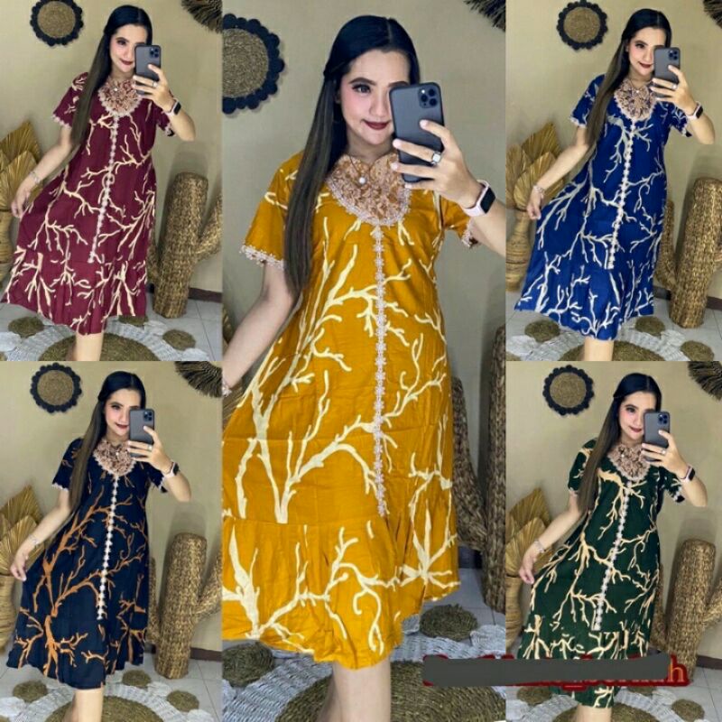 Daster Arab Motif Akar