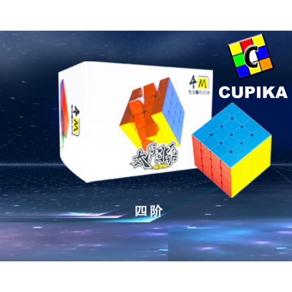 Rubik 4x4 DIANSHENG RS4M 4x4 Magnetic 4x4x4 Stickerless Original