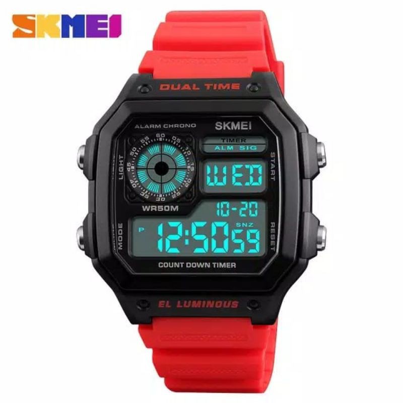 SKMEI 1299 ORIGINAL JAM TANGAN PRIA BISA