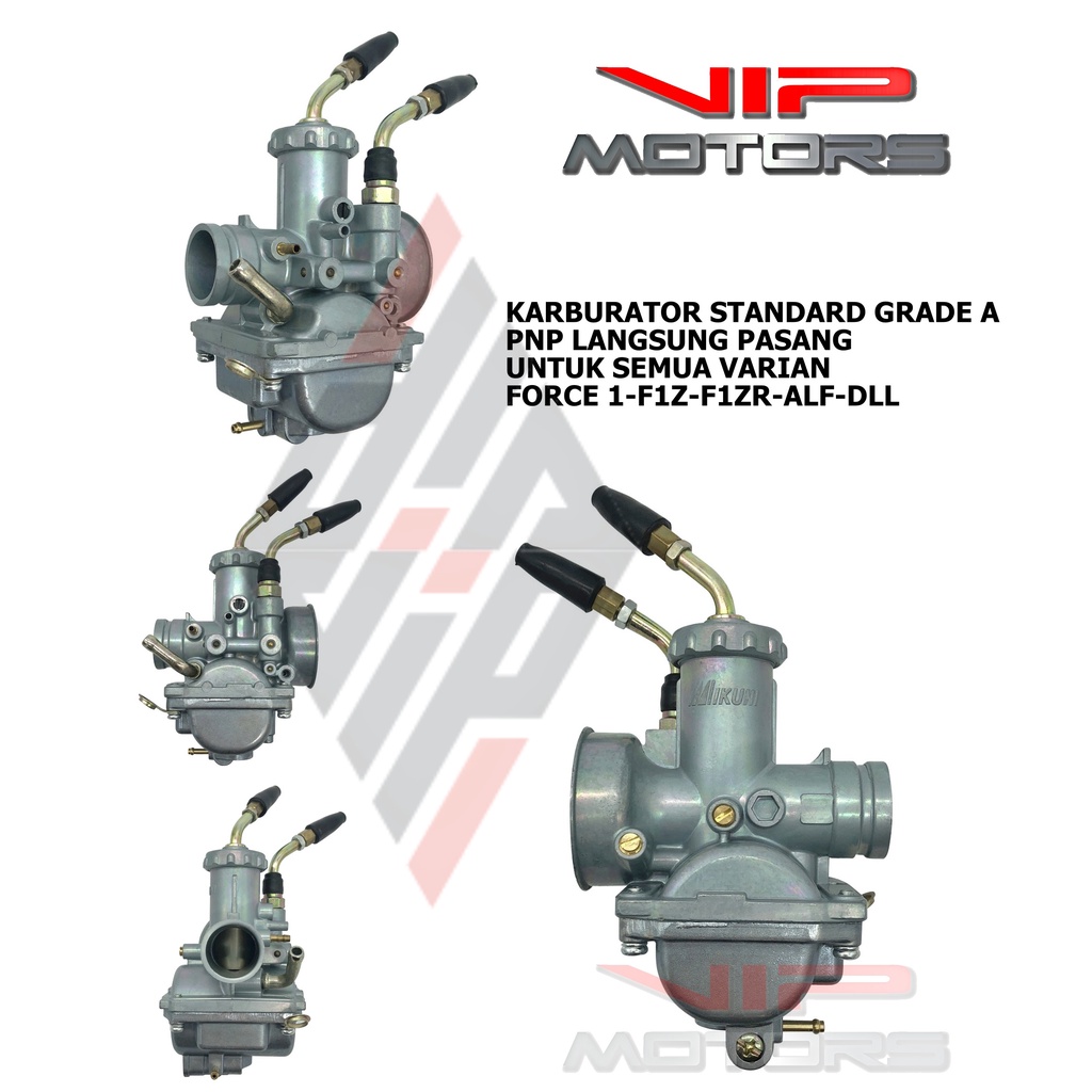 [ BISA COD ] KARBURATOR FORCE 1 ONE ALFA FIZR F1ZR F1 ZR MIKUNI GRADE A SUPER THAILAND STANDARD STAN