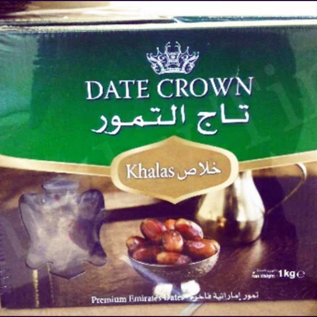 

Kurma Date Crown Khalas 1 kg