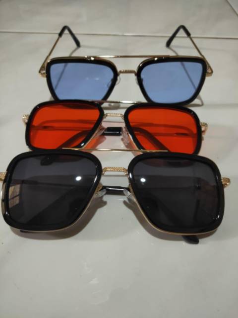 Kacamata Edith Tony stark iron man Anti Radiasi