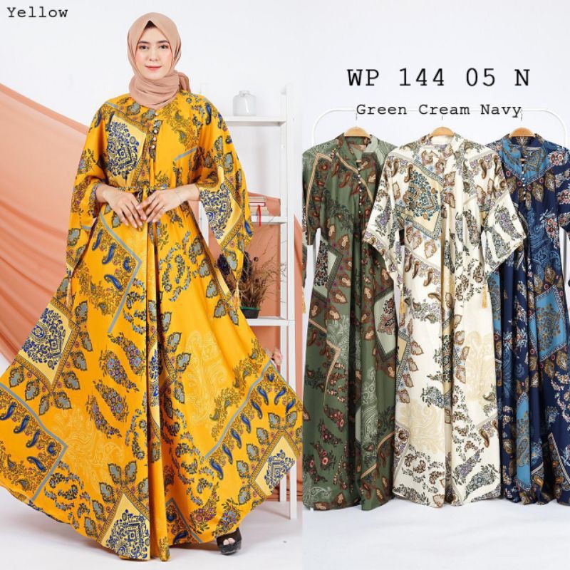 LUNA MAYA DRESS BAHAN DIOR SILK WP 05 N