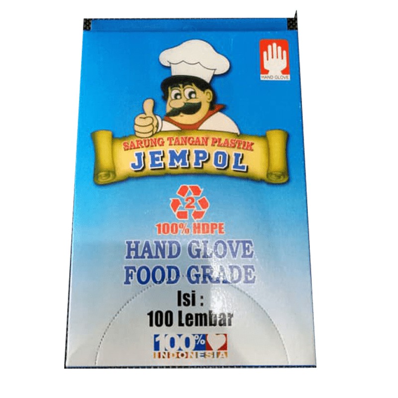 Sarung Tangan Plastik Hand Glove Murah isi 100 pcs (50 pasang) /  TS-36