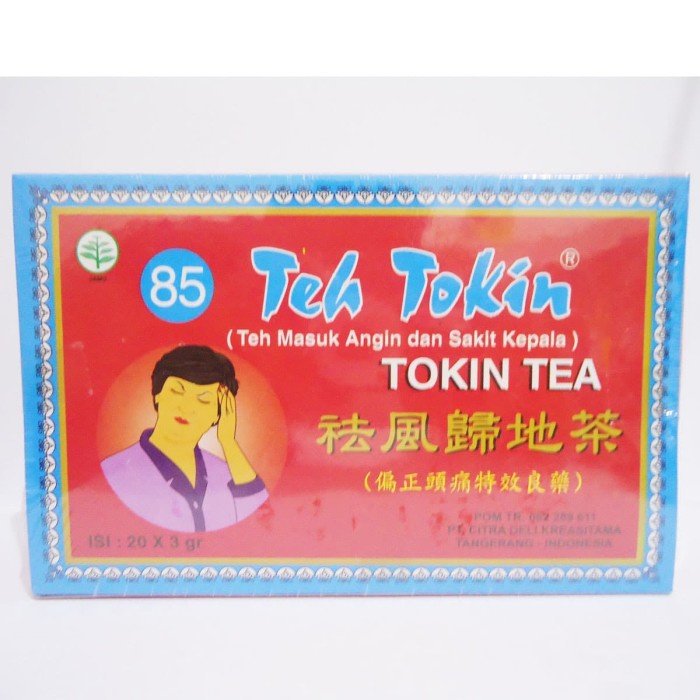 

ORIGINAL MURAH TEH TOKIN teh obat masuk angin - sakit kepala herbal manjur