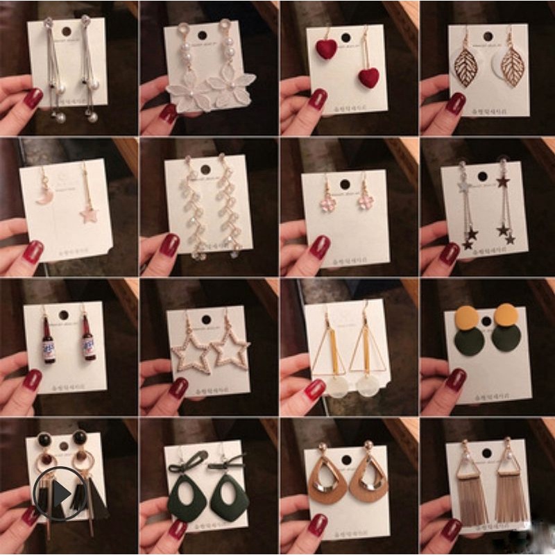 FAVORI Anting Panjang Pesta Korea Fashion Xuping Giwang Aksesoris Acc Kuping Import Premium