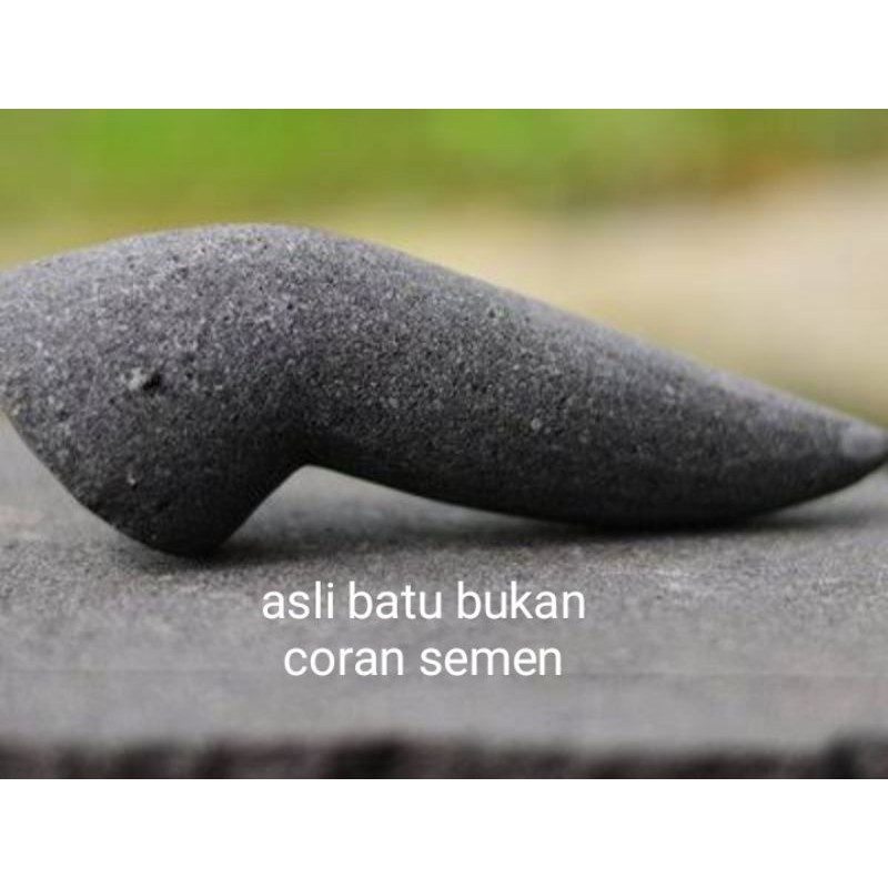 Ulekan batu asli./cobek batu asli/anak cobek batu asli muntilan