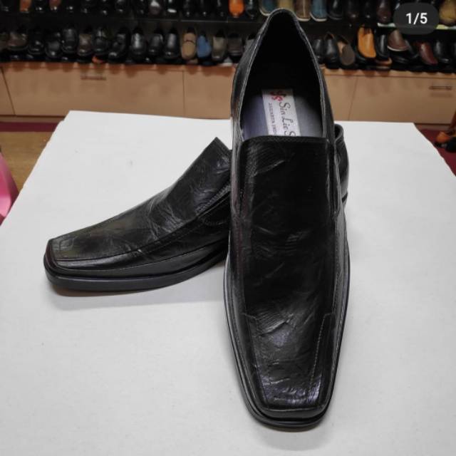 Sepatu Pantofel Kulit by Sin Lie Seng,Seri 2831