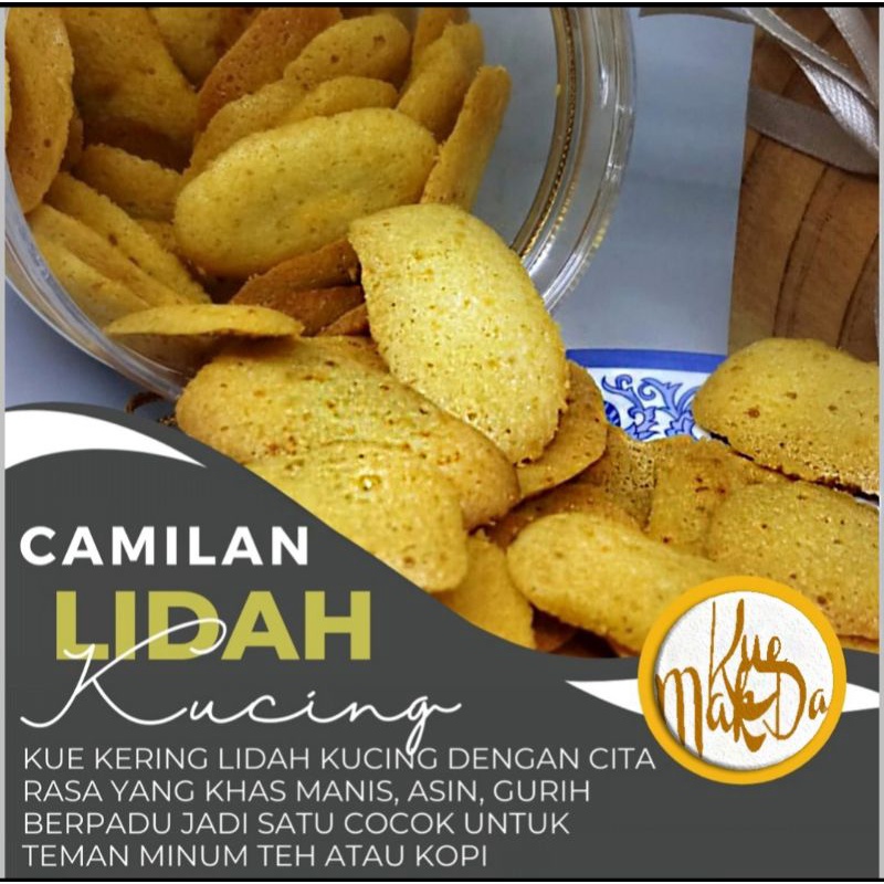 

Kue MakDa: Lidah Kucing