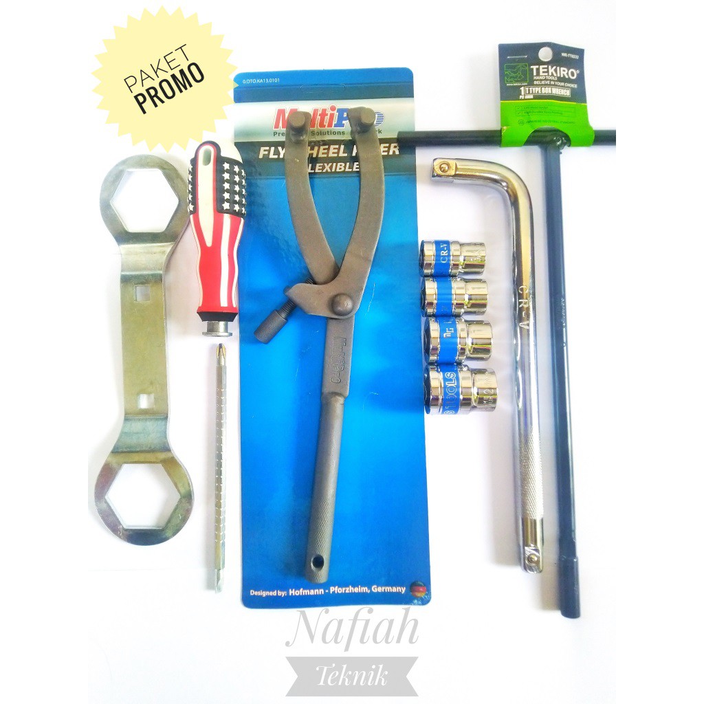 TRACKER CVT PAKET HEMAT ALAT BONGKAR MOTOR treker Matic pembuka cvt pembuka mur cvt kampas ganda