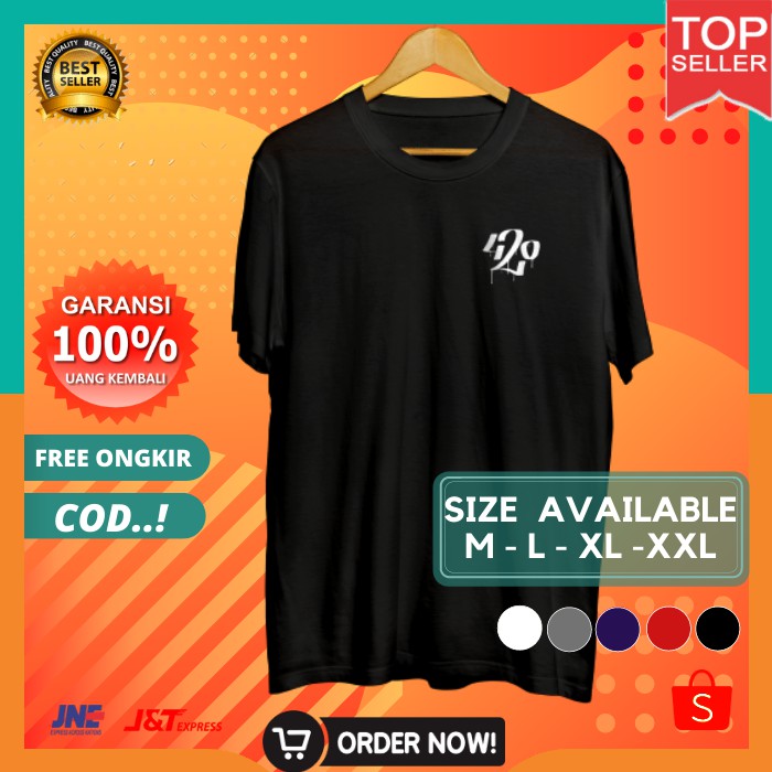 Baju Kaos Distro Pria Logo 420 - VA601420