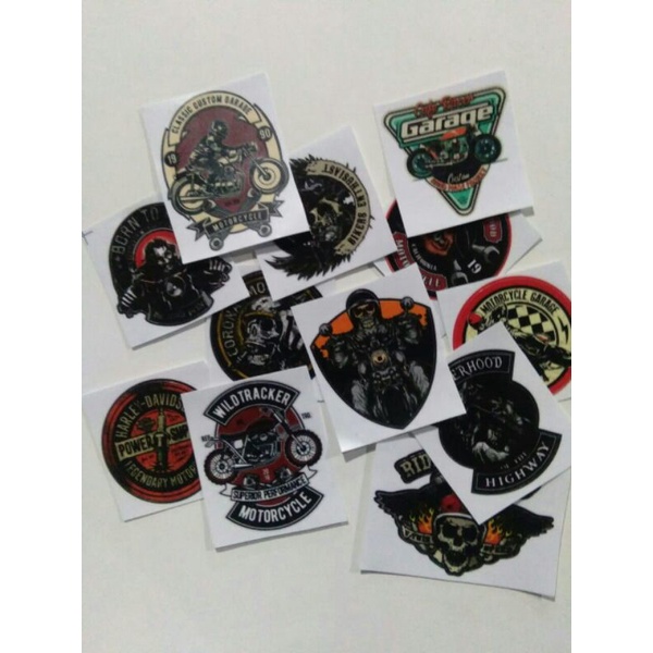 

[3pcs] Stiker Club Motor/Stiker Komunitas