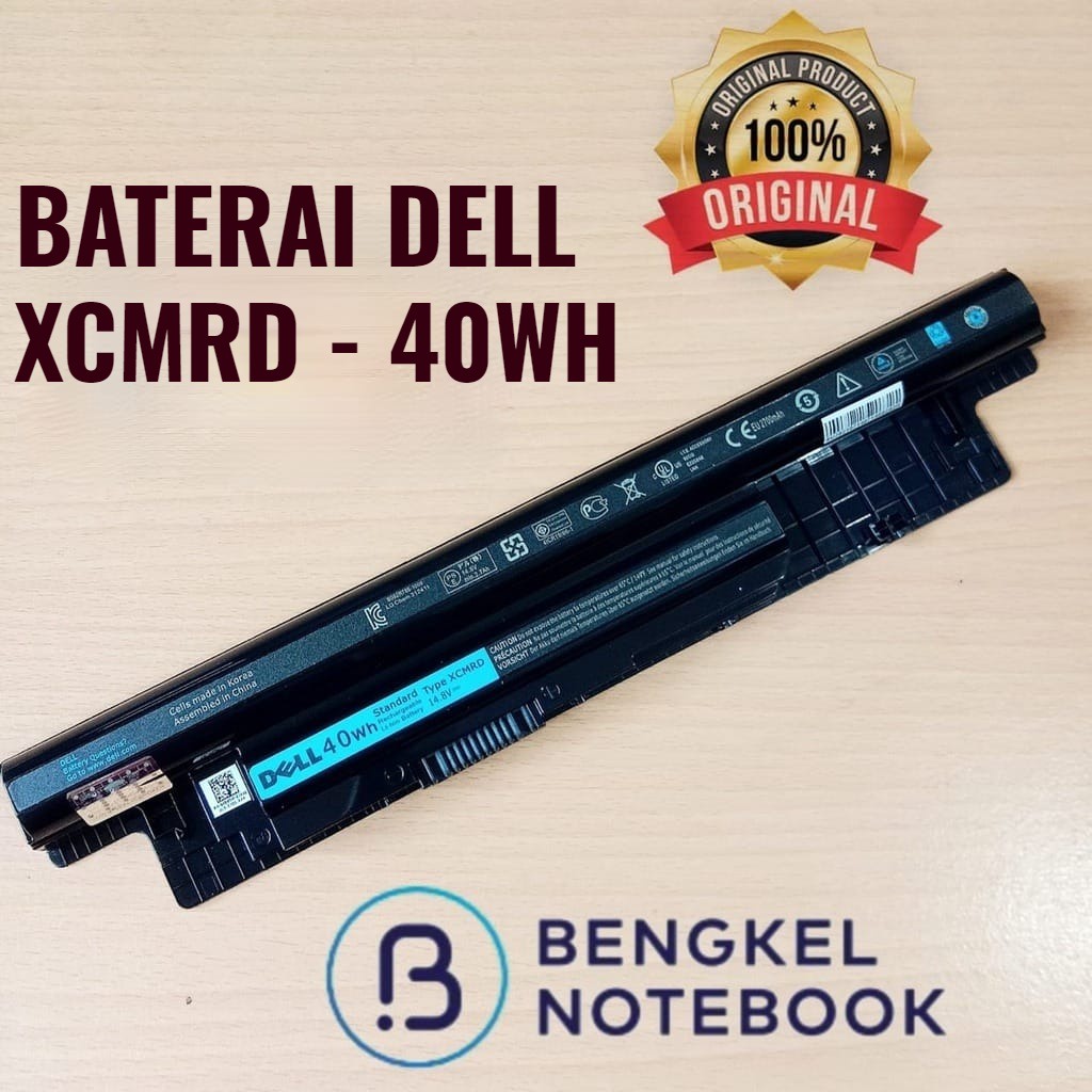 Baterai Dell inspiron 17 5748-3269 XCMRD 40WH 17-3737 17R-5737 17R-5721 14PD-2648R 14PD-3648R 14PD-3948B 14RD-4626 14RD-5528T N3521 Dell Latitude 15 3000 CAL017 Dell Latitude 35501540 M3441D-1428R RP1F7