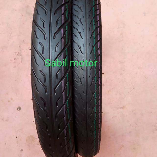 Sepasang ban second paryasi UK kecil ukuran 50/100 60/90 ring14