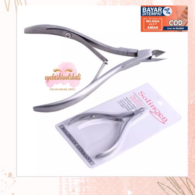 GUNTING CUTICLE SOLIGEN SILVER GUNTING KUTIKULA CUTICLE NIPPER