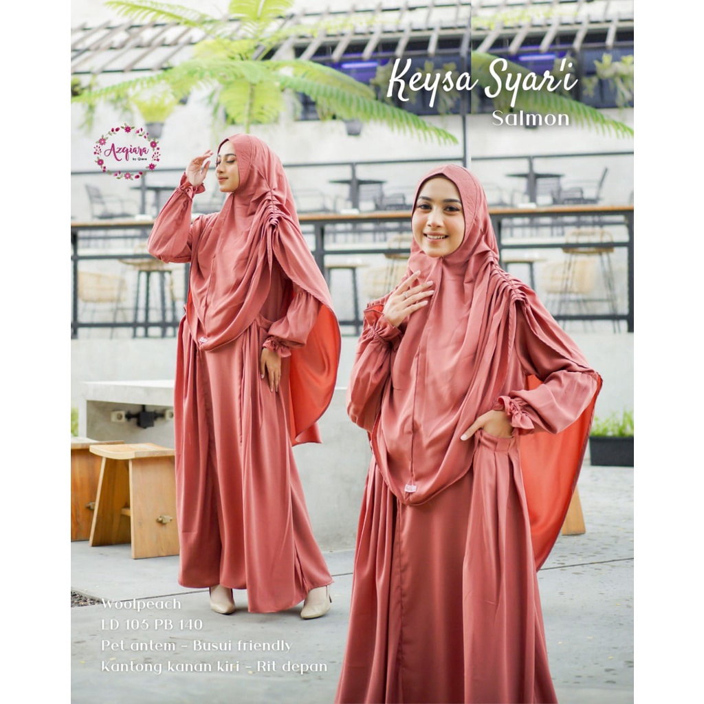 KEYSA SYARI muslim original produk by qiara fashion