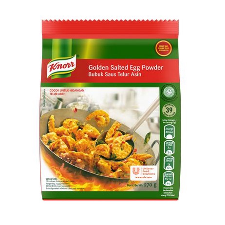 

Knorr Bubuk Saus Telur Asin 270g Salted egg