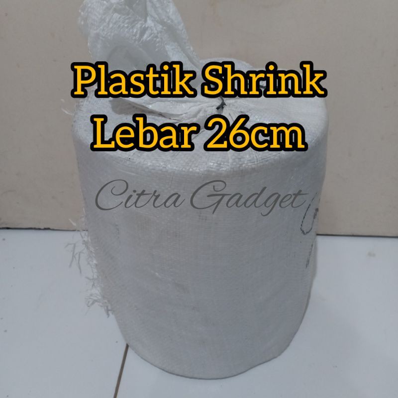 plastik Shrink 26cm roll besar