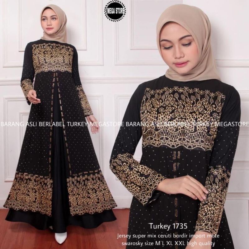 Abaya Turkey Ori Mega Store Abaya Arab Gamis Arab Gamis Turkey
