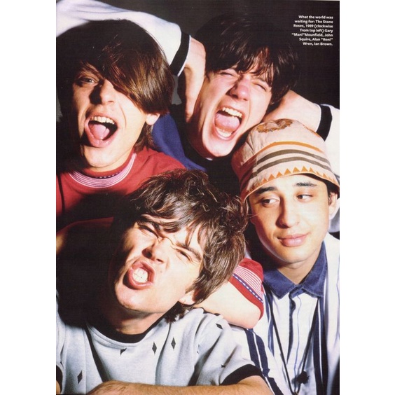 POSTER DINDING THE STONE ROSES (BISA CUSTOM GAMBAR)