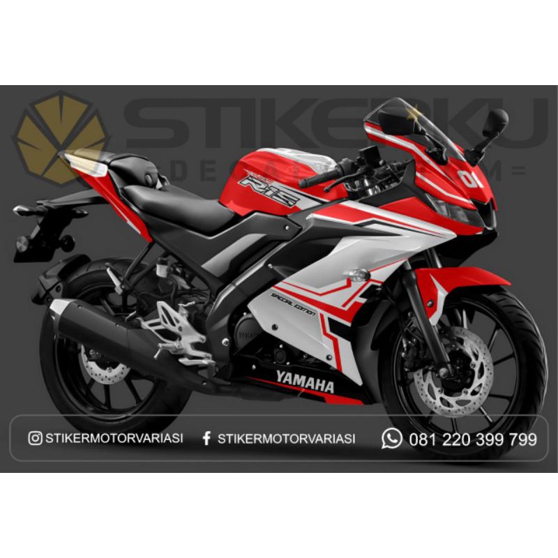 striping decal fullbody motor R15 V3 / decal R15 V3 / sticker motor R15 V3