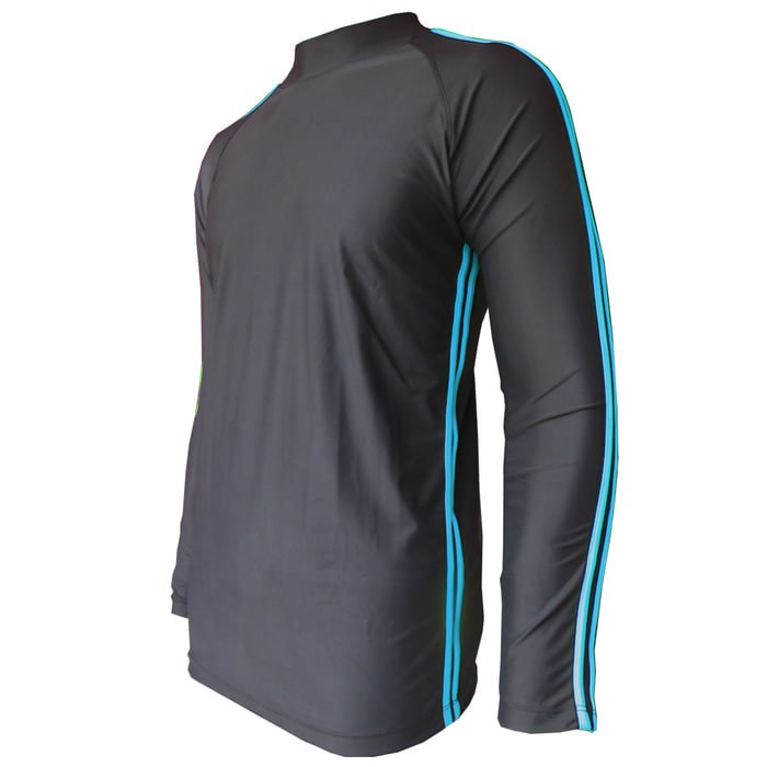 Baju renang atasan lengan panjang bahan lycra baju renang pria wanita      .