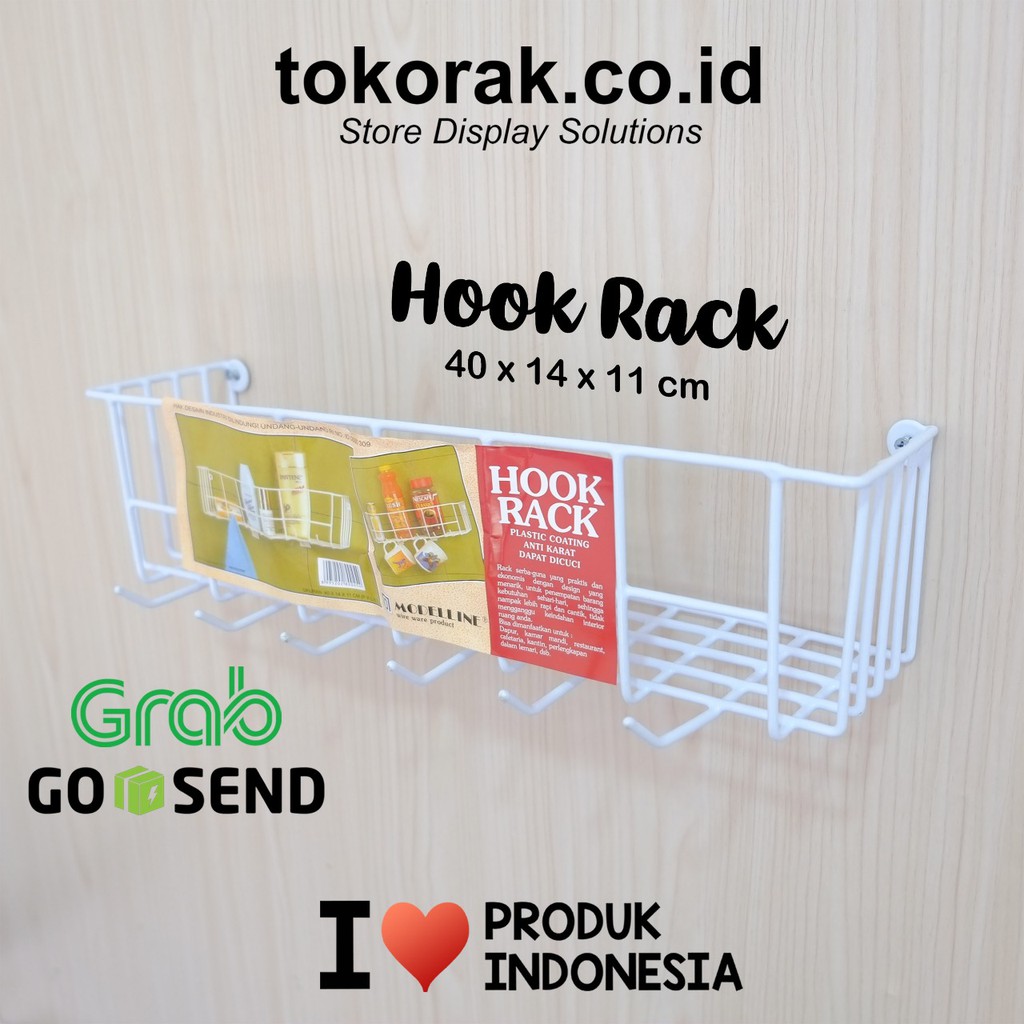 RAK DAPUR KAMAR MANDI HOOK RACK MODELLINE