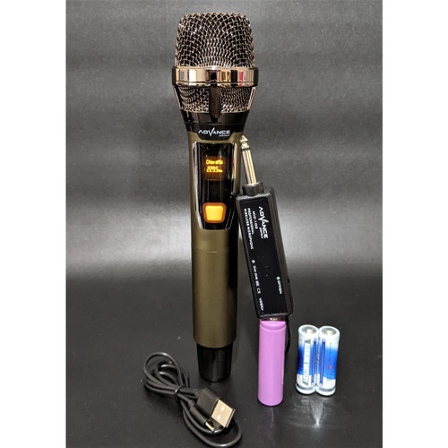 PROMO Mic Wireless Advance MIC-102 / Profesional Microphone Wireless Advance BERGARANS RESMI