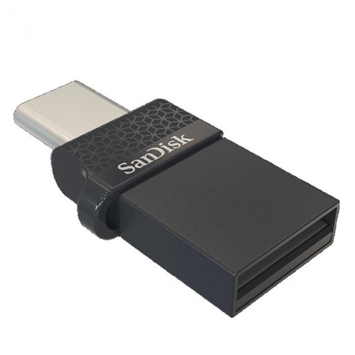 SanDisk Dual Drive USB Type-C 128GB - SDDDC1-128G - Black