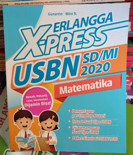 Erlangga Express USBN SD MI Tahun 2020 - 3 Buku-1