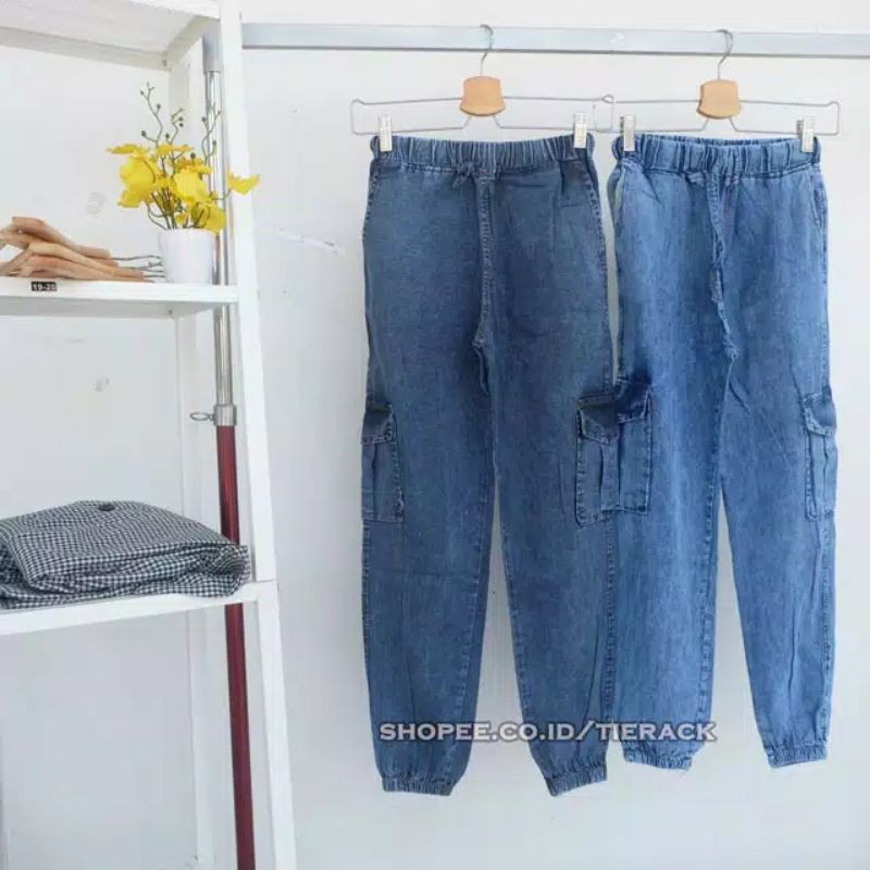 JOGER  JEANS WANITA/CELANA JOGER JEANS